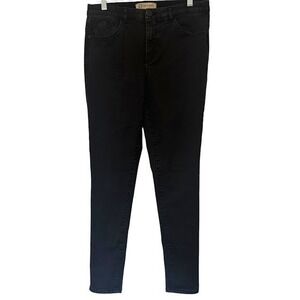 Democracy Ab Technology "Ab"solution‎ Black Skinny Jeans Stretch Womens 8 Long